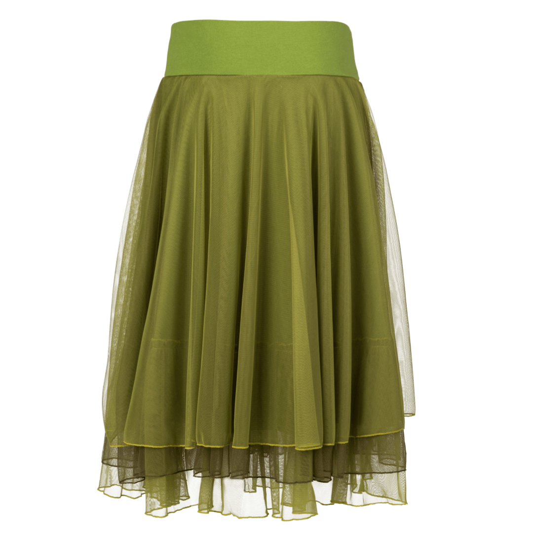 Nederdel Petticoat Green Frk